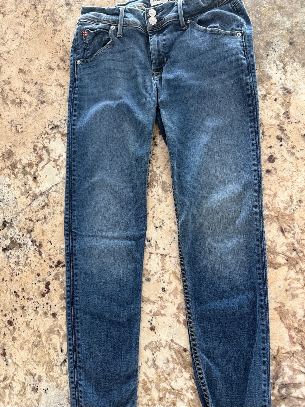 Hudson Jeans Women’s Skinny Jeans - Dark Blue Wash
